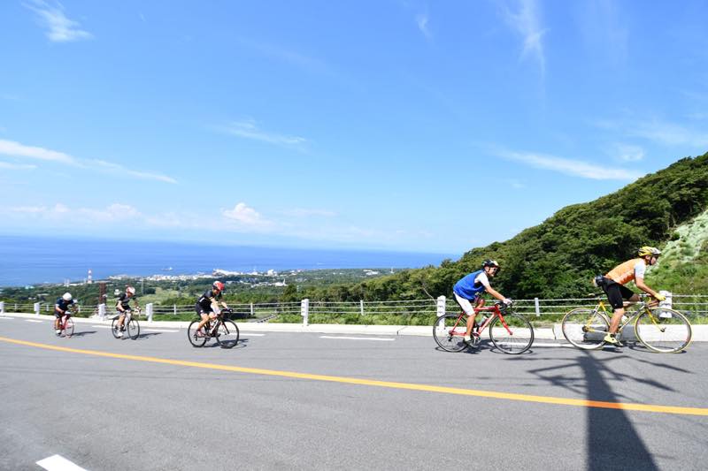 伊豆大島 御神火ライド ツール ド ニッポン たのしいがゴール